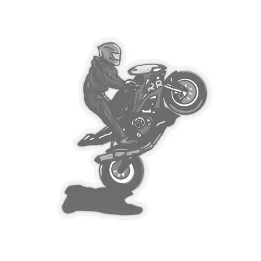 Wheelie life sticker