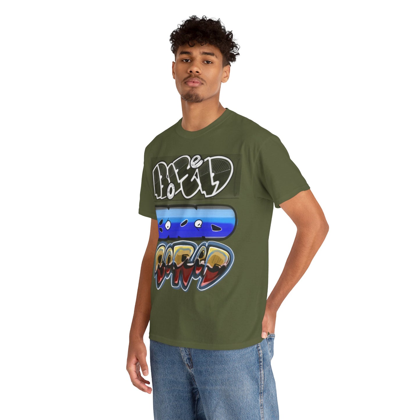 Bored multi-panel 2 Tee